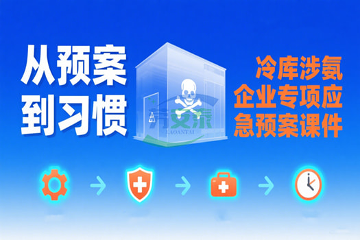劳安泰冷库涉氨企业专项应急预案课件