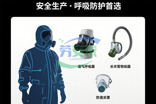 劳安泰逃生急救呼吸器长管呼吸器防毒面罩十大品牌批发