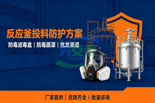 劳安泰反应釜投料防毒滤毒盒防毒面罩批发渠道厂家
