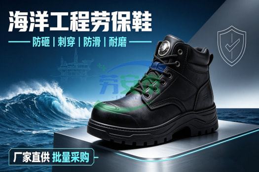 劳安泰海洋工程防砸刺穿防滑劳保鞋批发渠道厂家